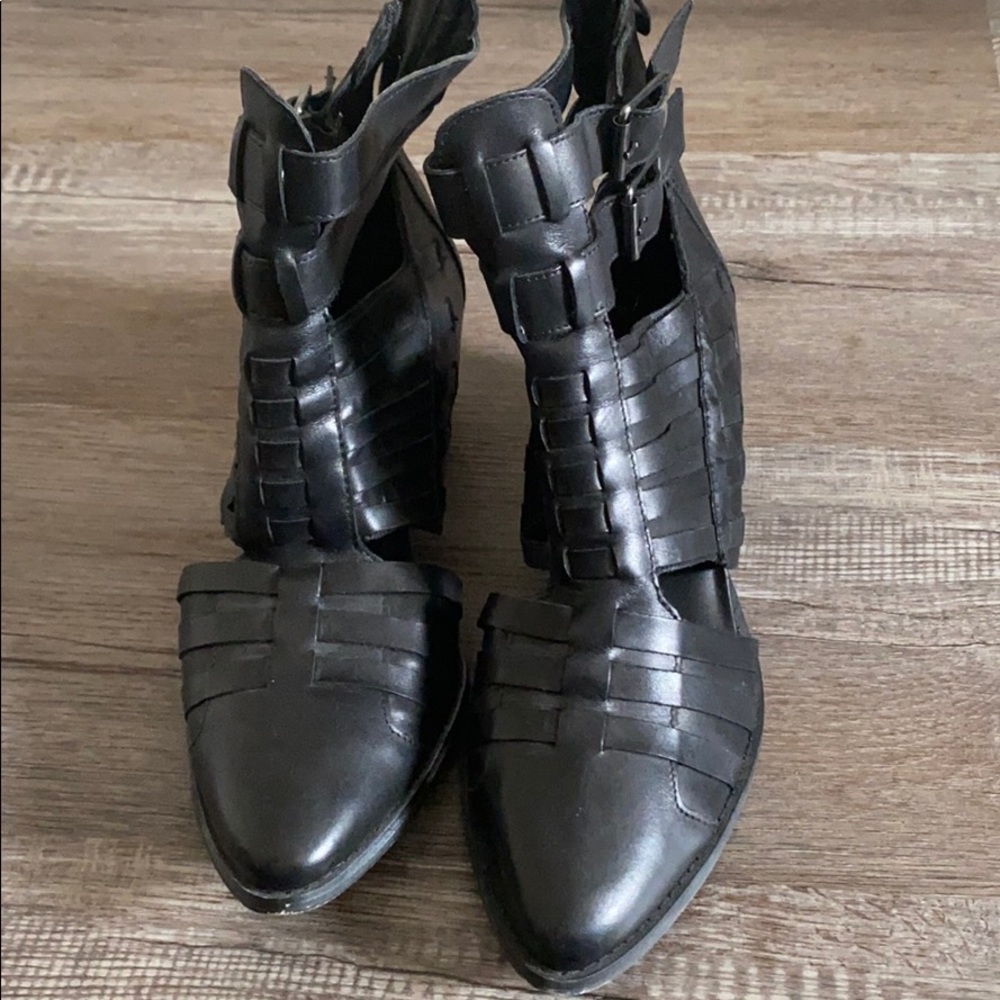 Chinese Laundry leather booties